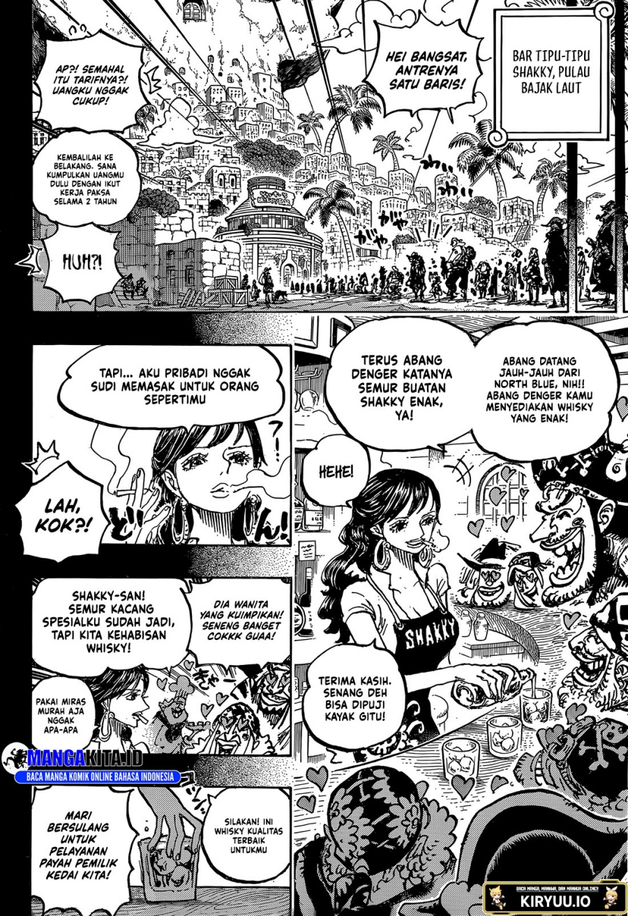 One Piece Chapter 1158 - halaman 7