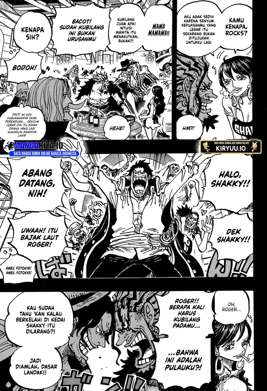 One Piece Chapter 1158 - halaman 8