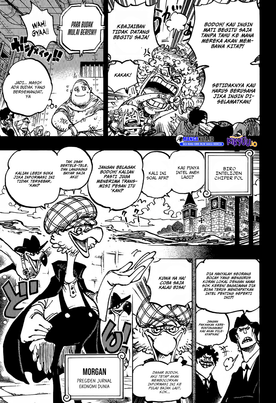 One Piece Chapter 1159 - halaman 10