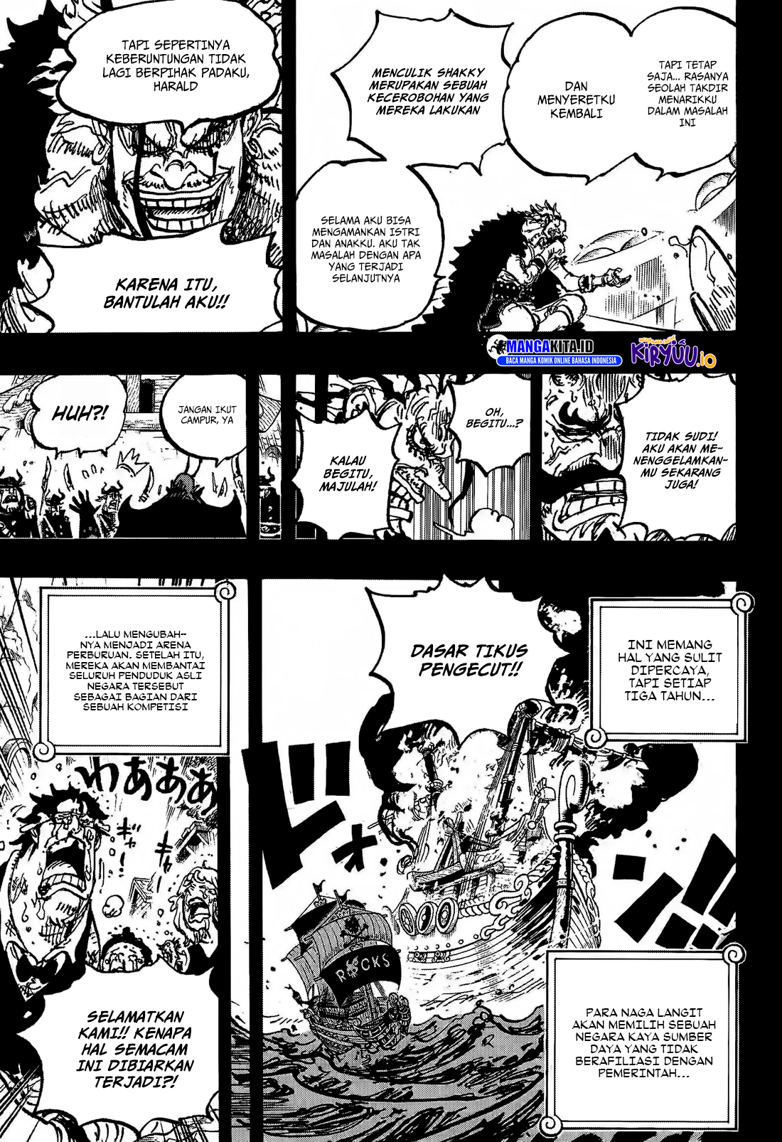 One Piece Chapter 1159 - halaman 16