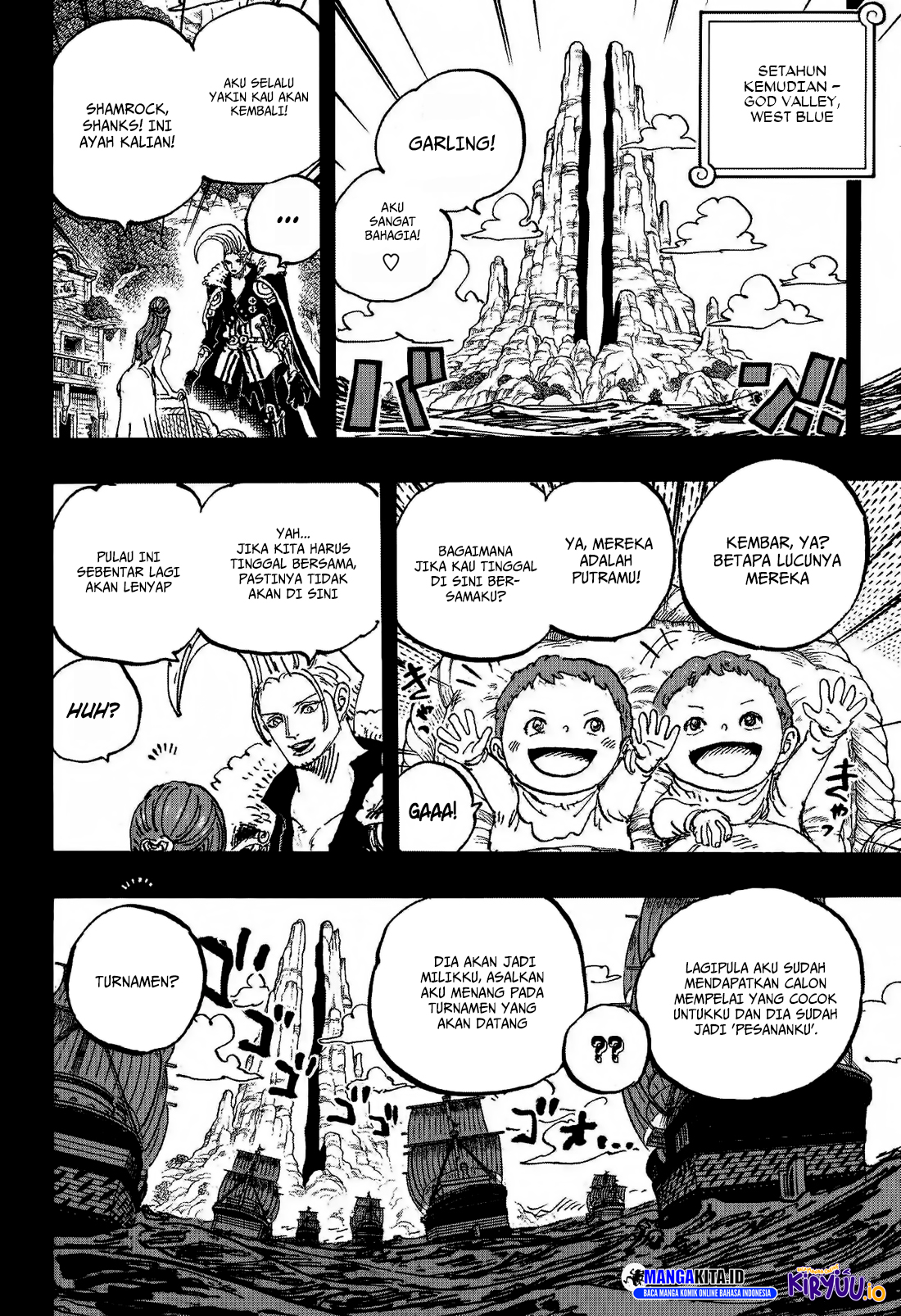One Piece Chapter 1159 - halaman 5