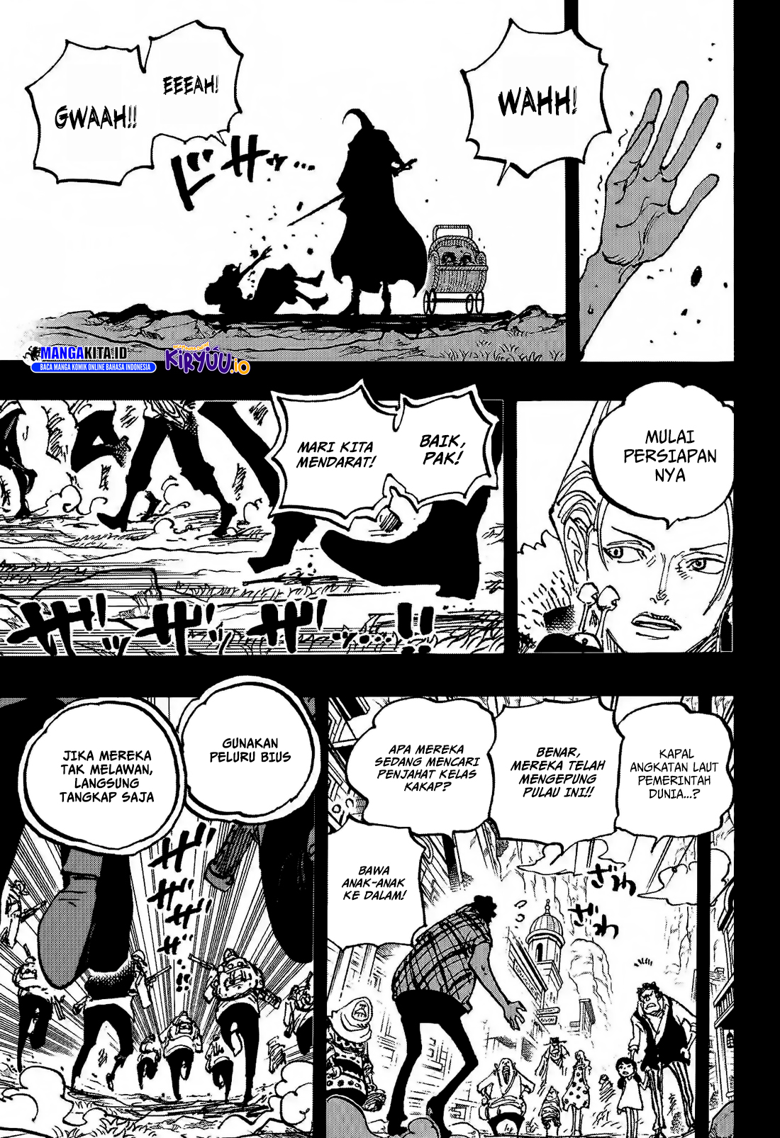 One Piece Chapter 1159 - halaman 6