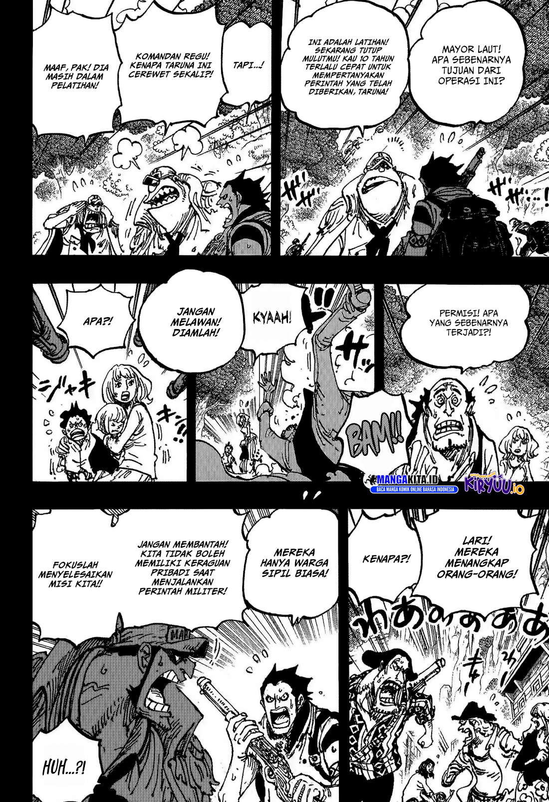 One Piece Chapter 1159 - halaman 7