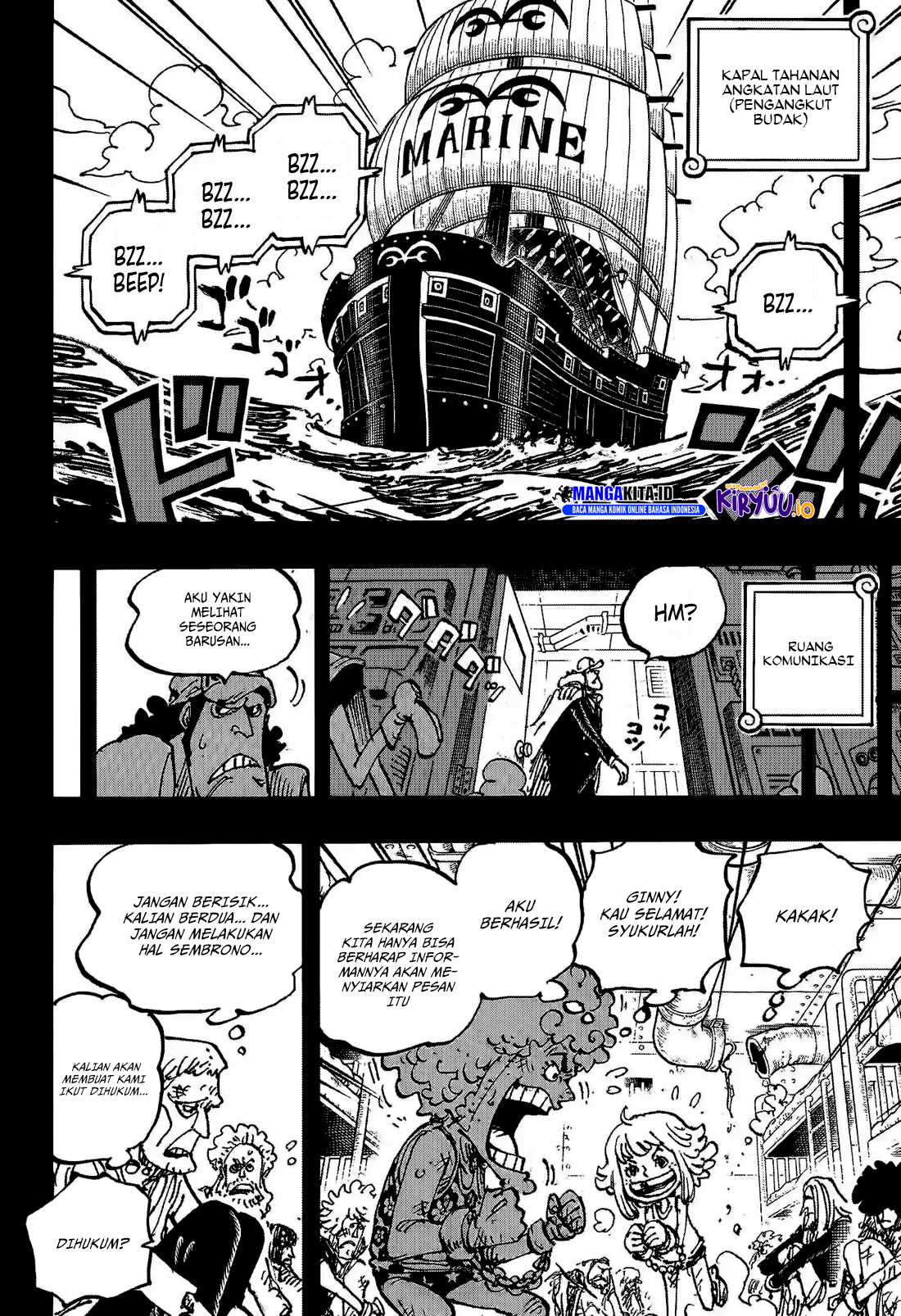 One Piece Chapter 1159 - halaman 9
