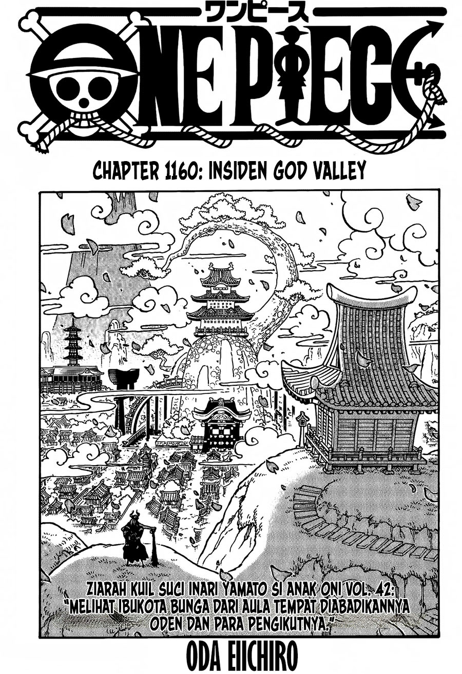 One Piece Chapter 1160 - halaman 1
