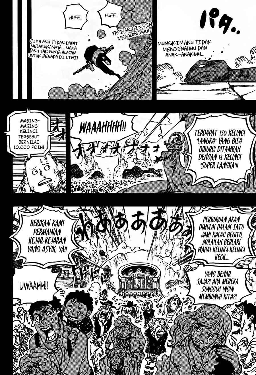 One Piece Chapter 1160 - halaman 3
