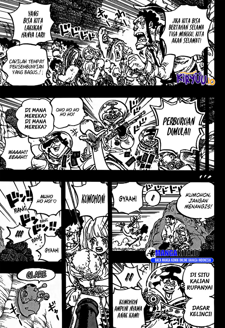 One Piece Chapter 1160 - halaman 4