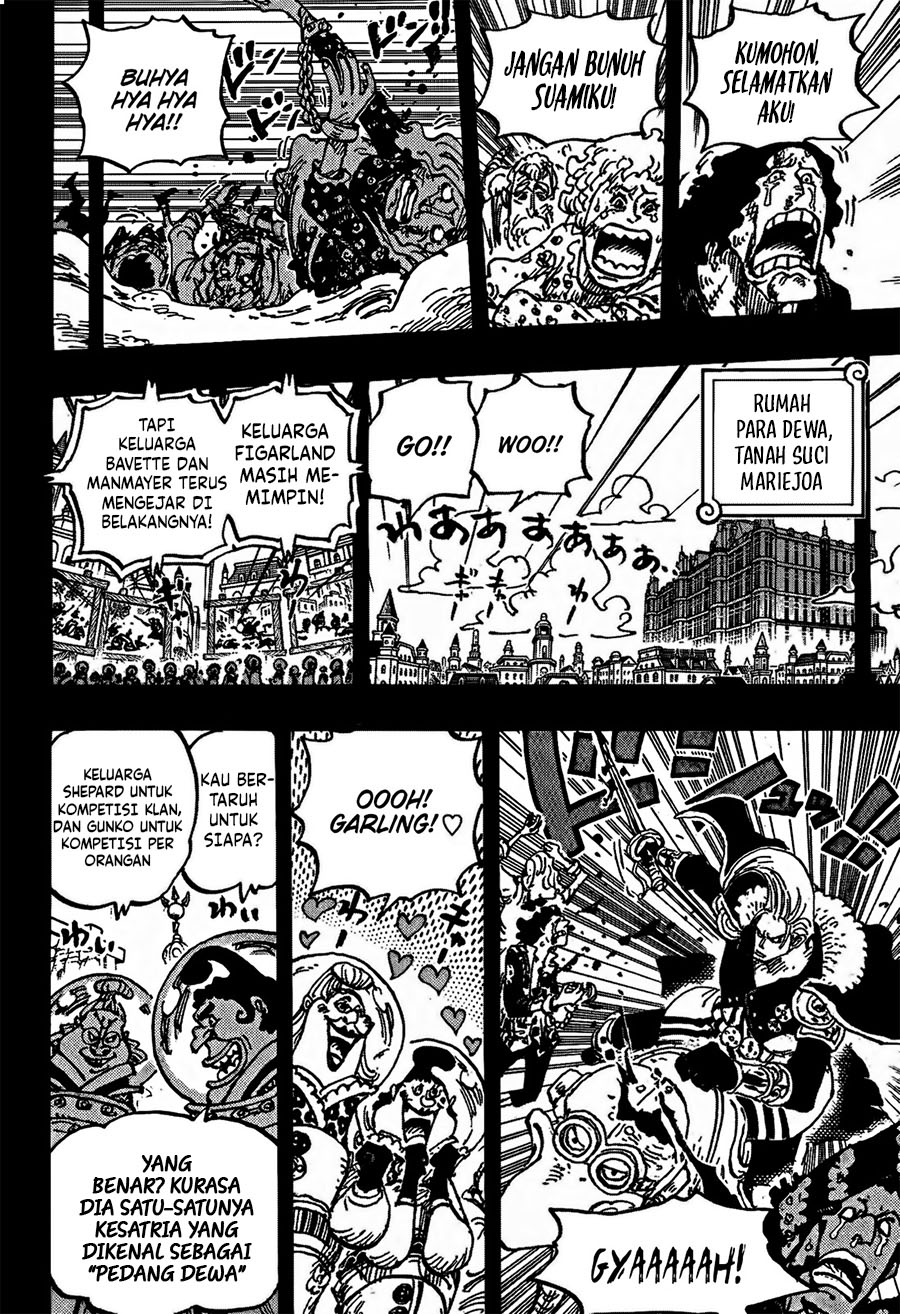 One Piece Chapter 1160 - halaman 5