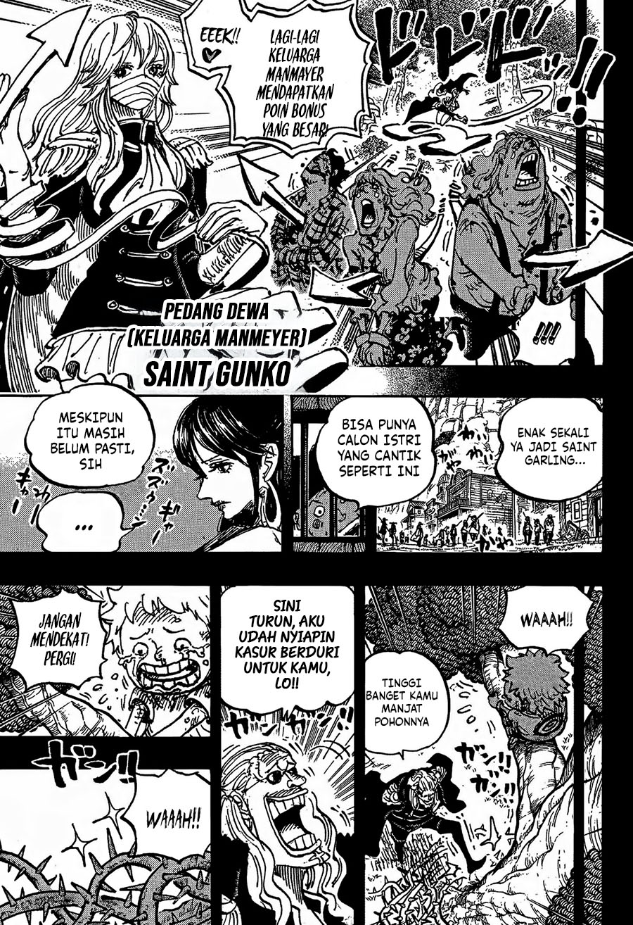 One Piece Chapter 1160 - halaman 6