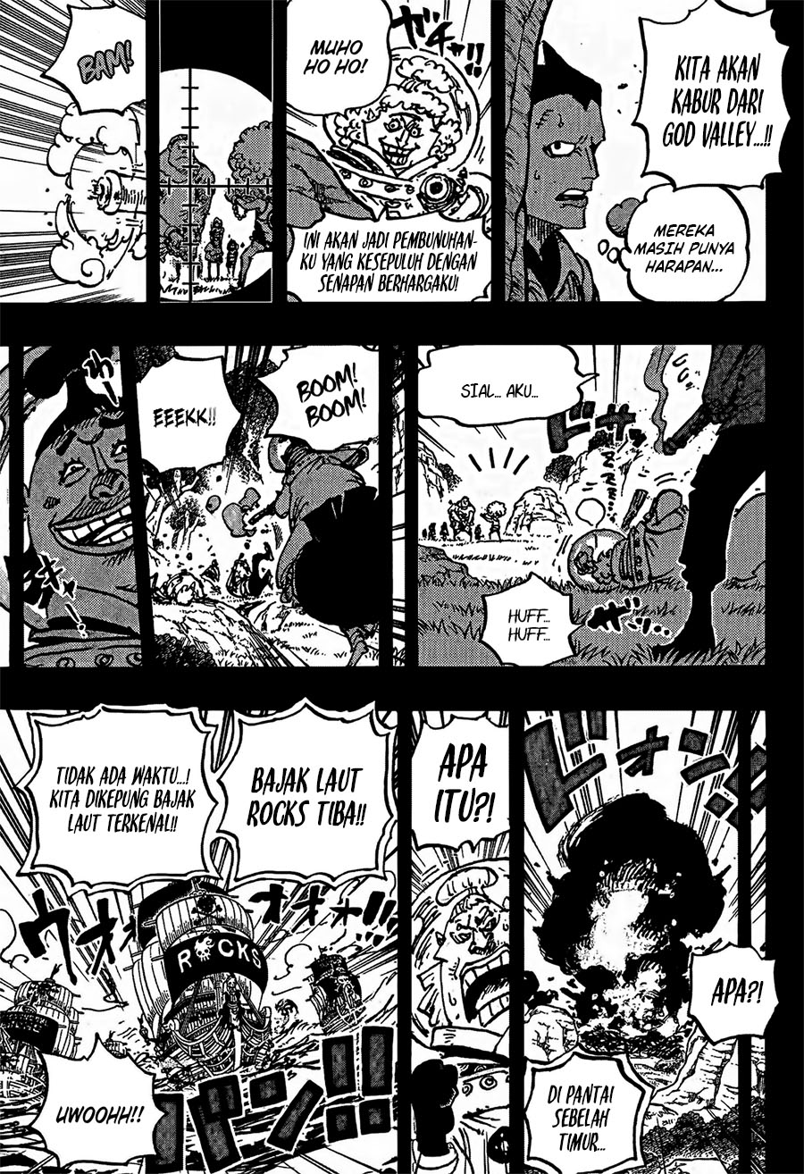 One Piece Chapter 1160 - halaman 8