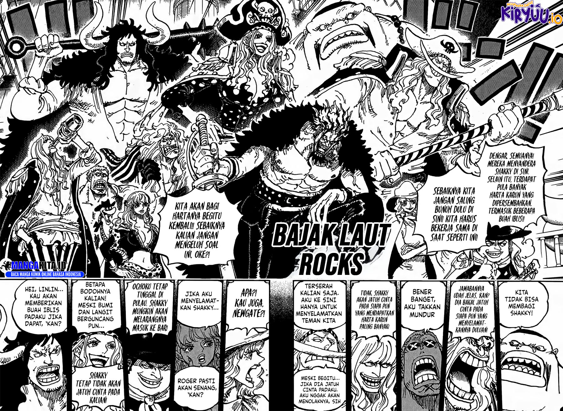 One Piece Chapter 1160 - halaman 9