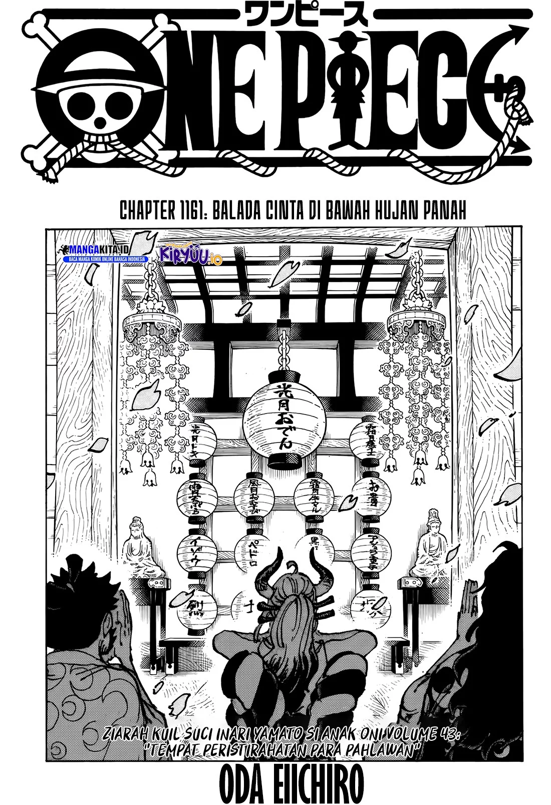 One Piece Chapter 1161 - halaman 3