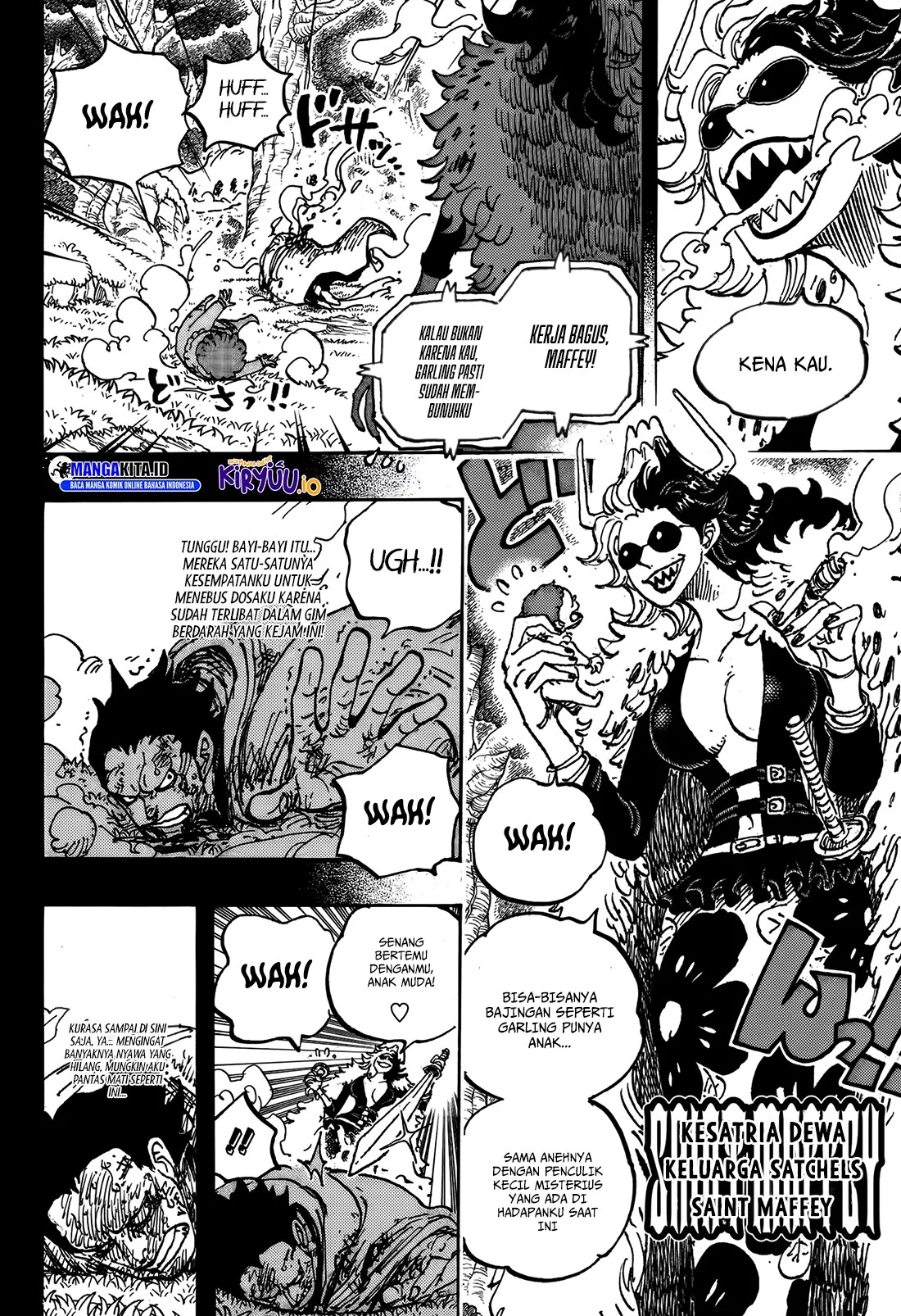 One Piece Chapter 1161 - halaman 5