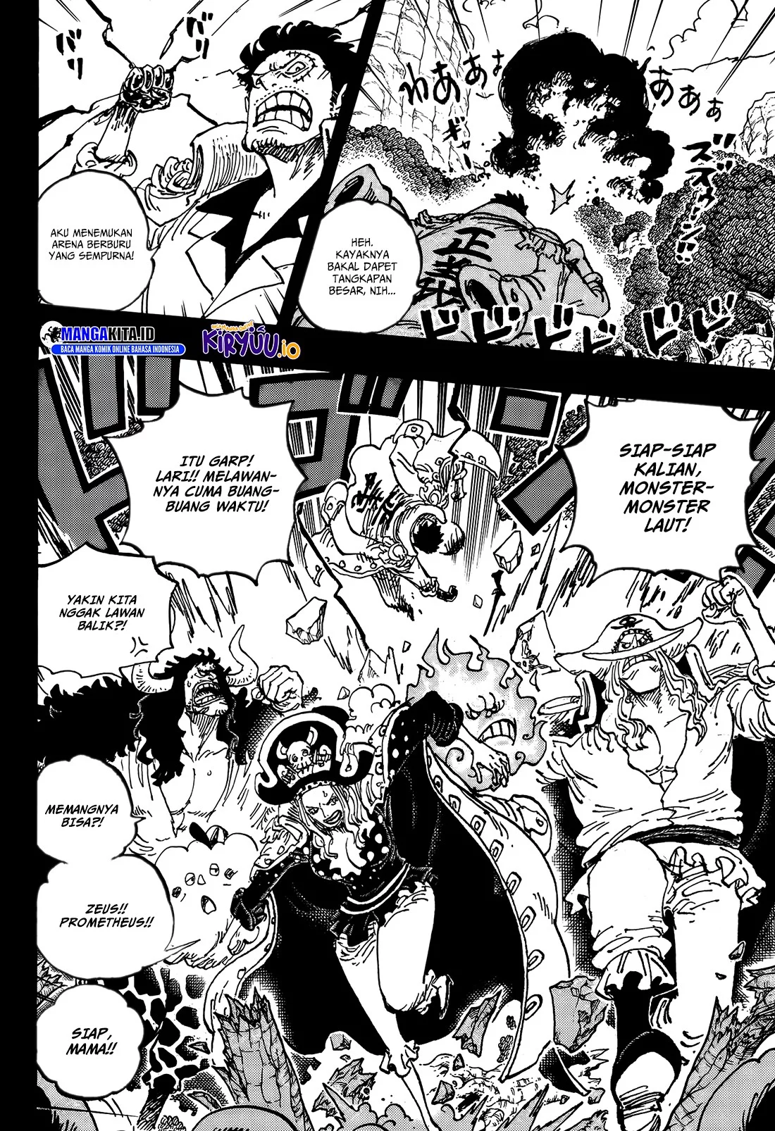 One Piece Chapter 1161 - halaman 8
