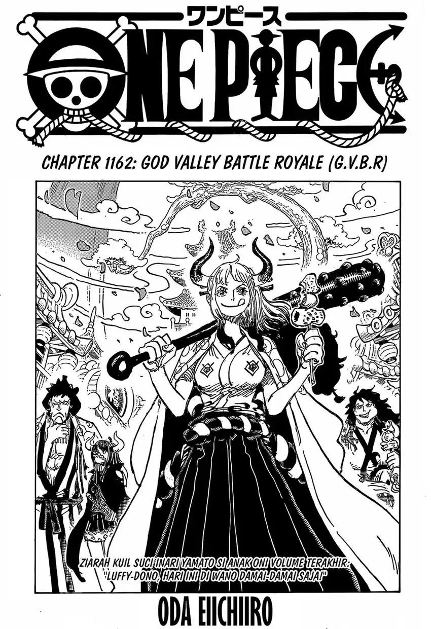 One Piece Chapter 1162 - halaman 2