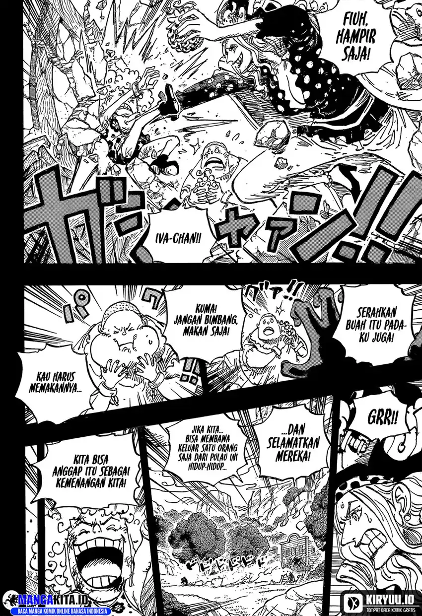 One Piece Chapter 1162 - halaman 5
