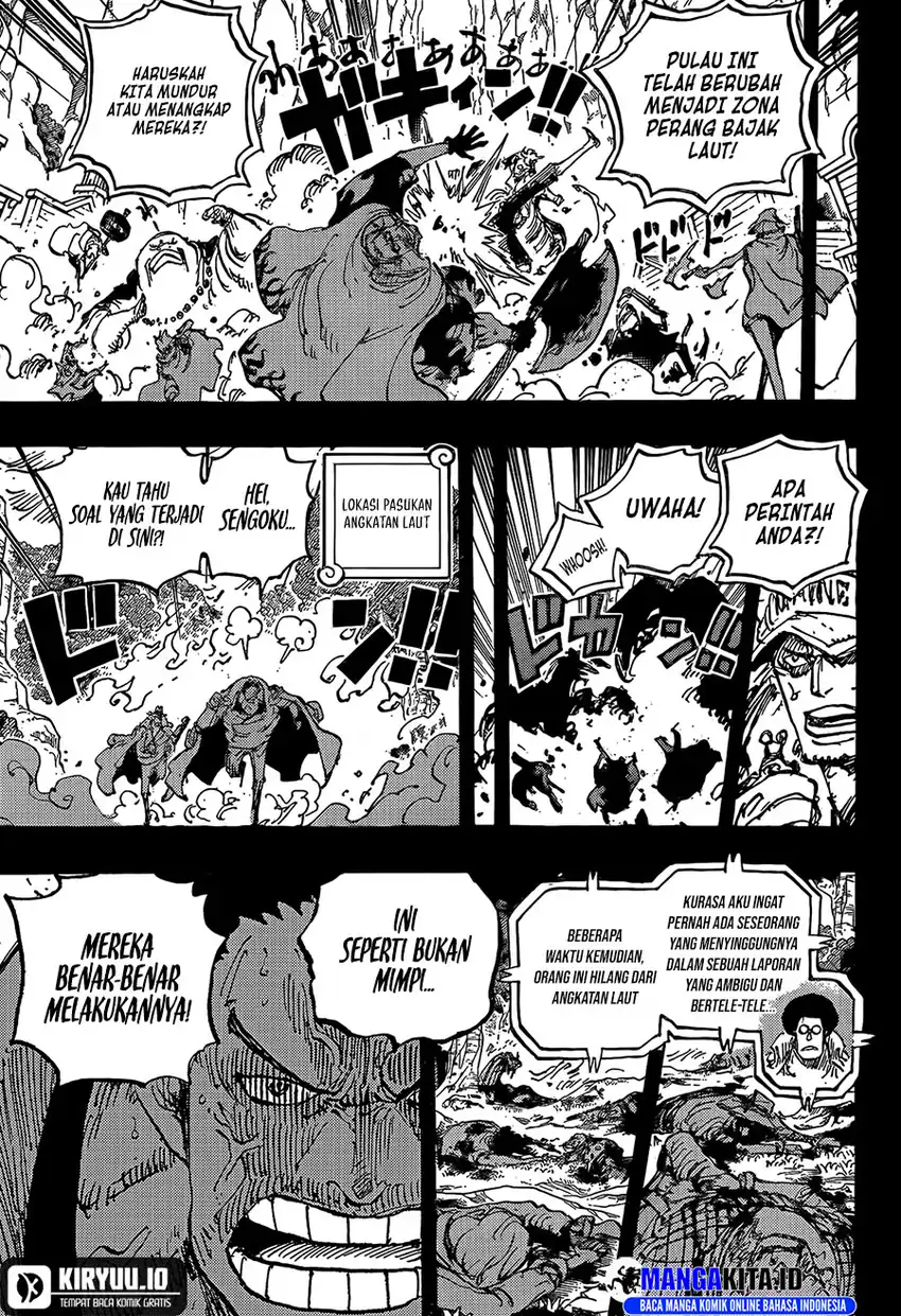 One Piece Chapter 1162 - halaman 6