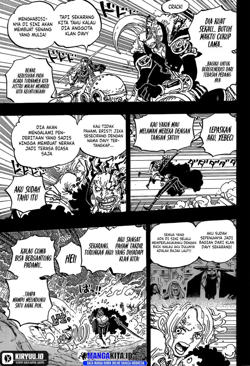 One Piece Chapter 1162 - halaman 8