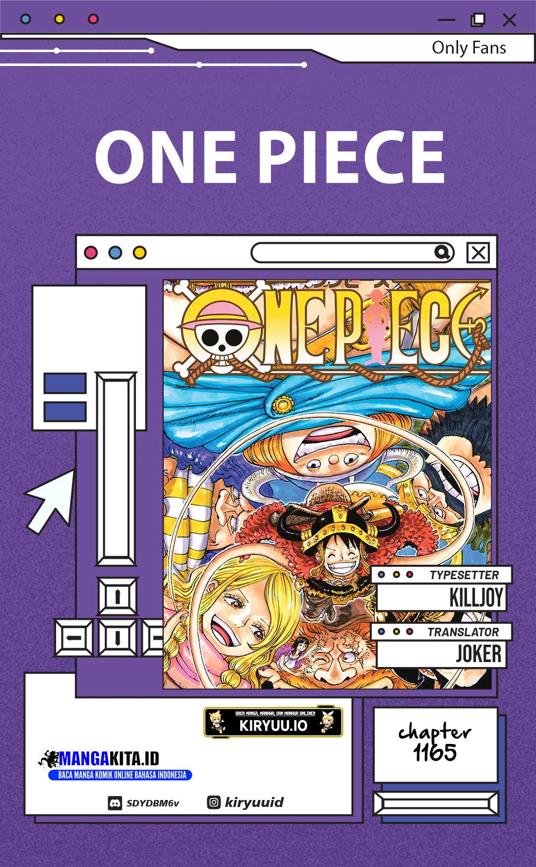 One Piece Chapter 1165 - halaman 1