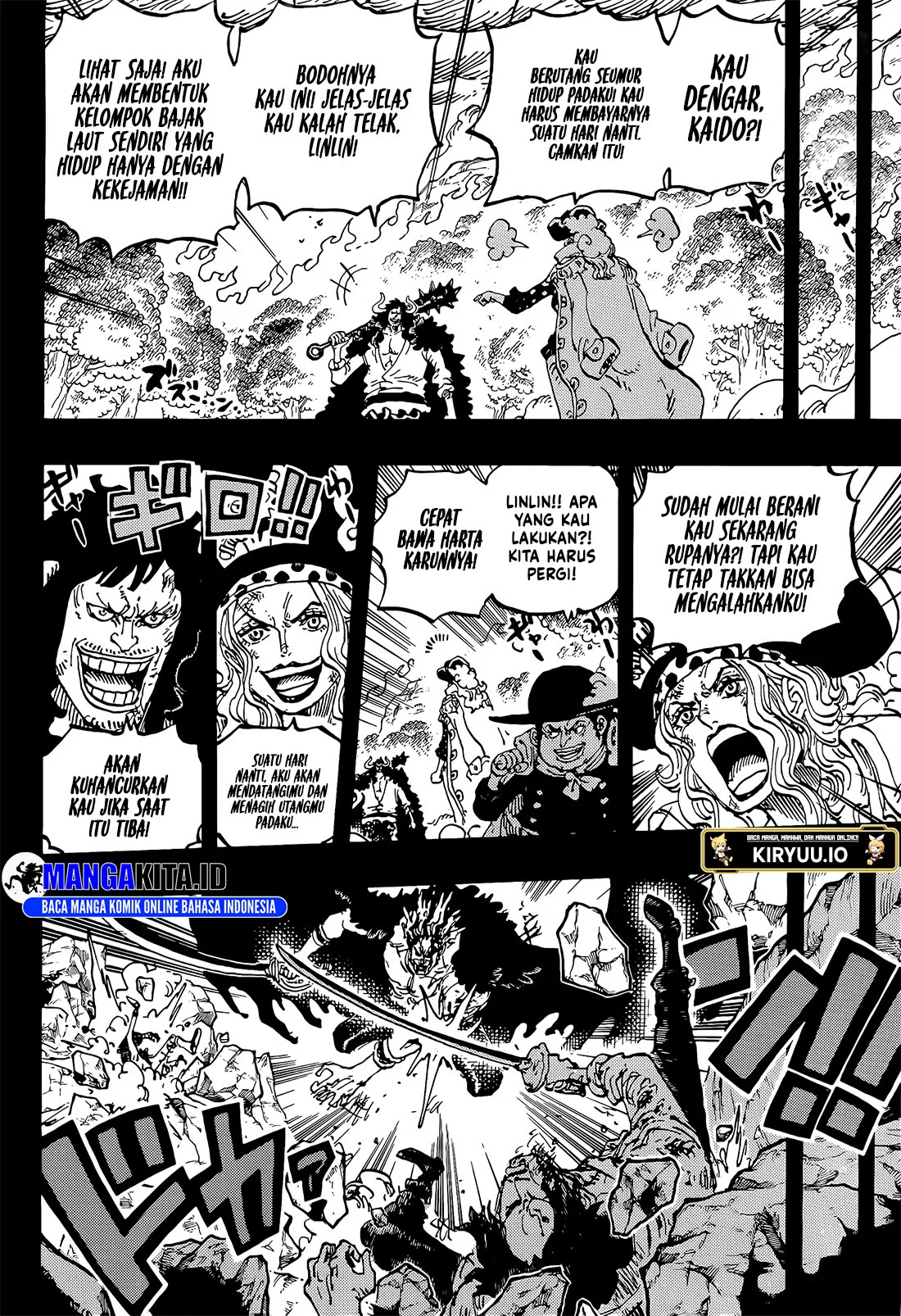 One Piece Chapter 1165 - halaman 10