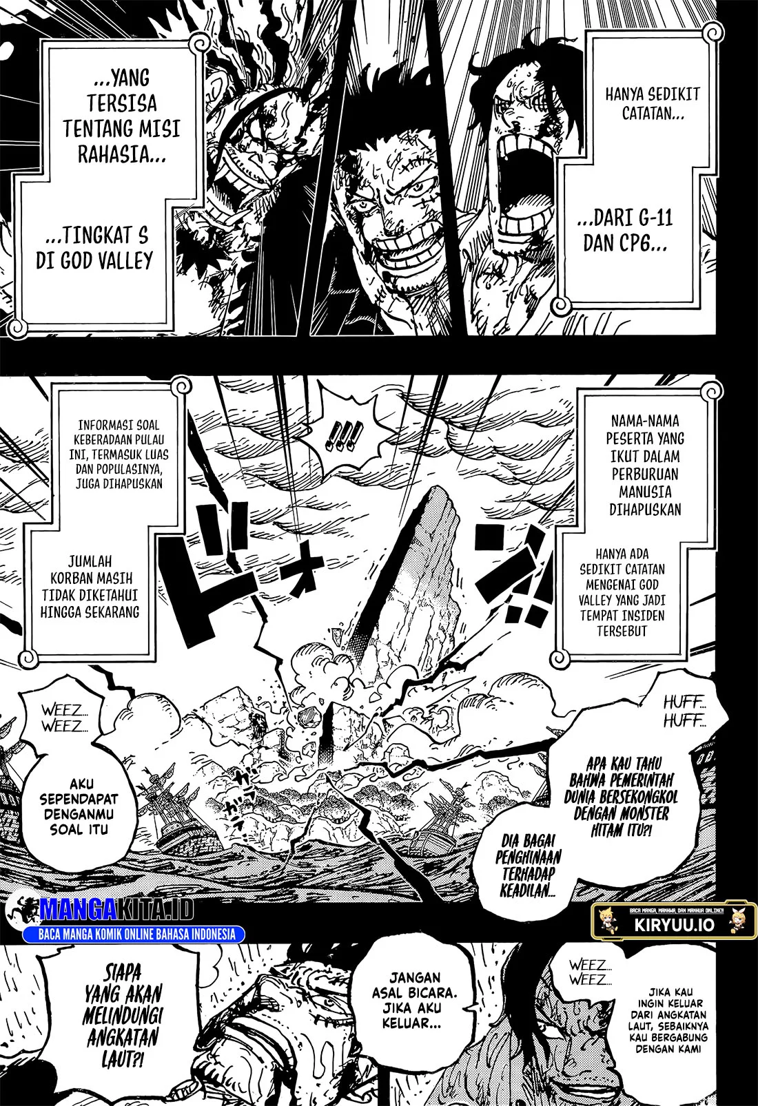 One Piece Chapter 1165 - halaman 13