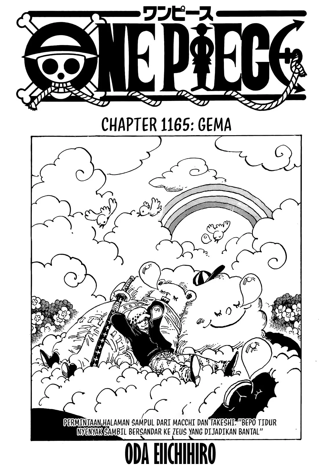 One Piece Chapter 1165 - halaman 2