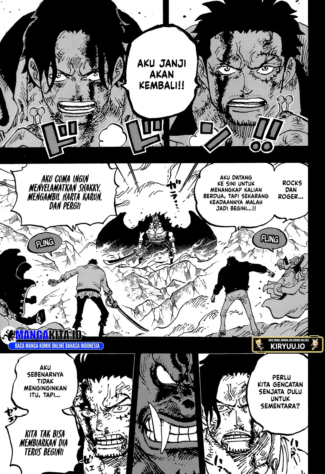 One Piece Chapter 1165 - halaman 7