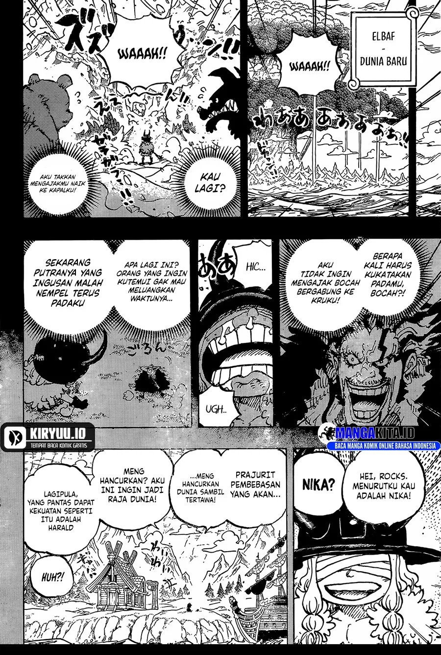 One Piece Chapter 1166 - halaman 10
