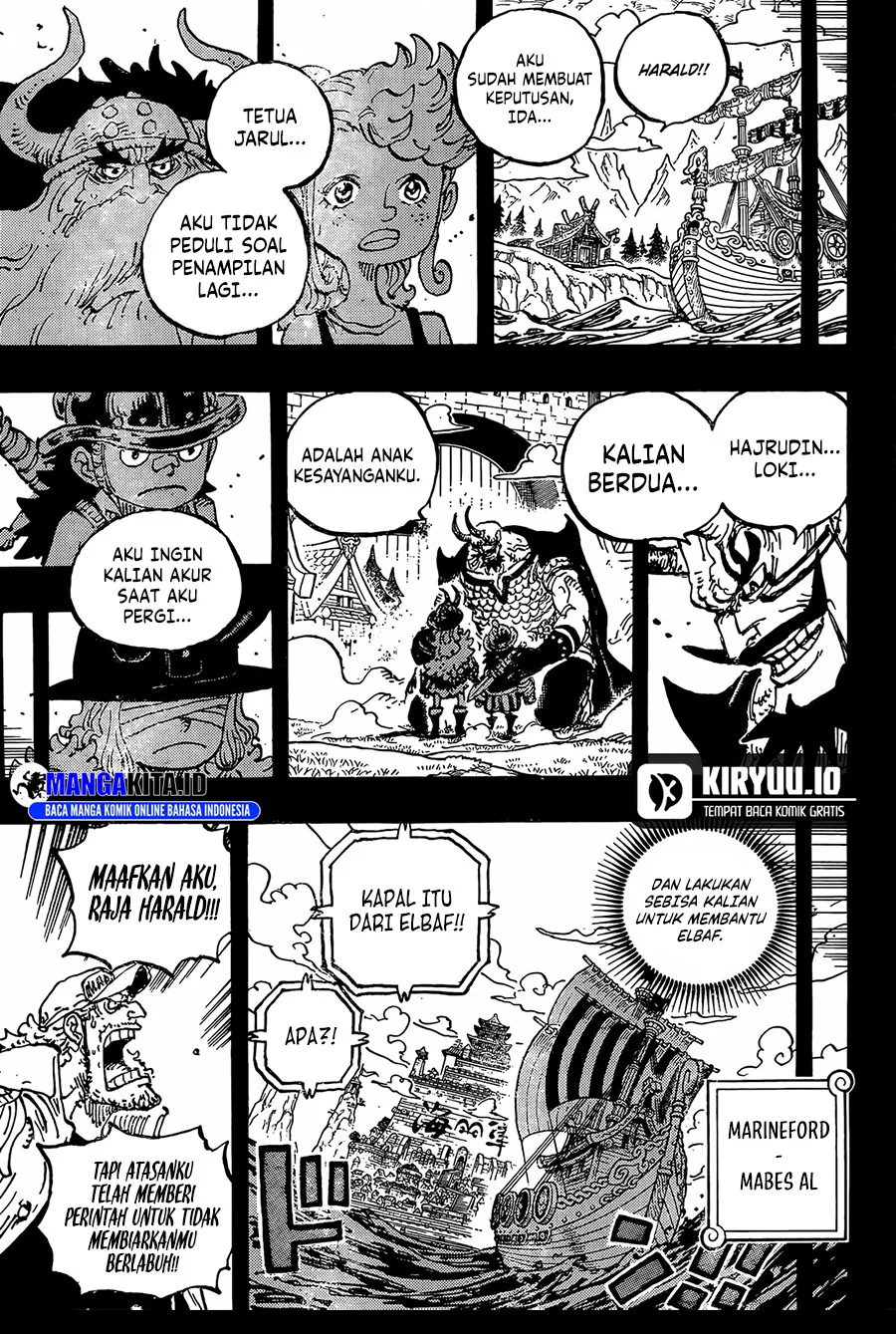 One Piece Chapter 1166 - halaman 14