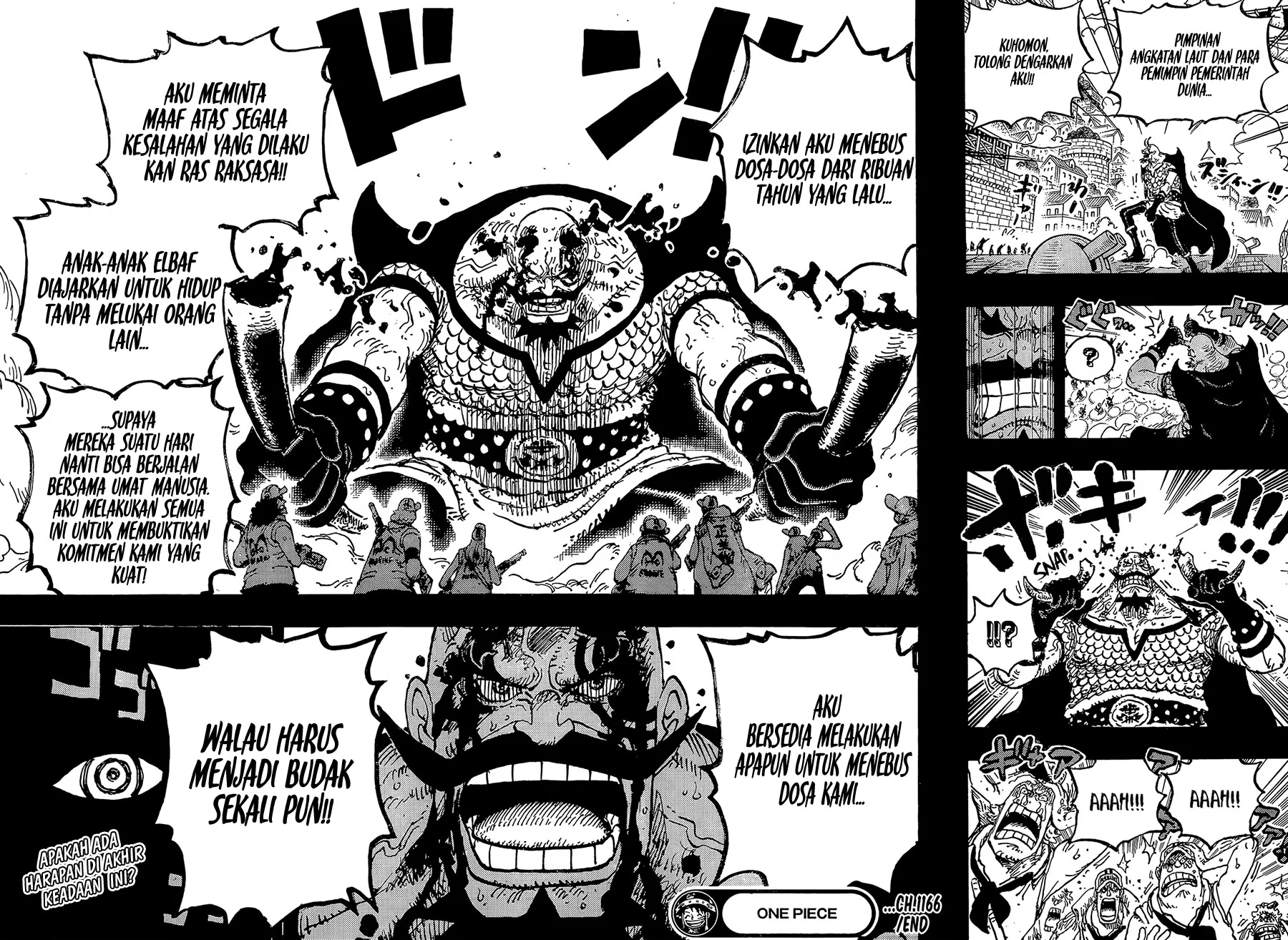 One Piece Chapter 1166 - halaman 15