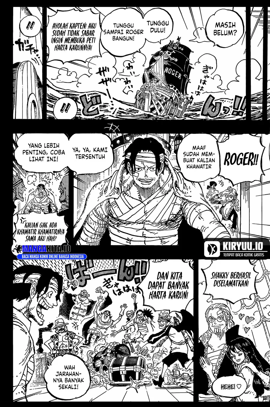 One Piece Chapter 1166 - halaman 6