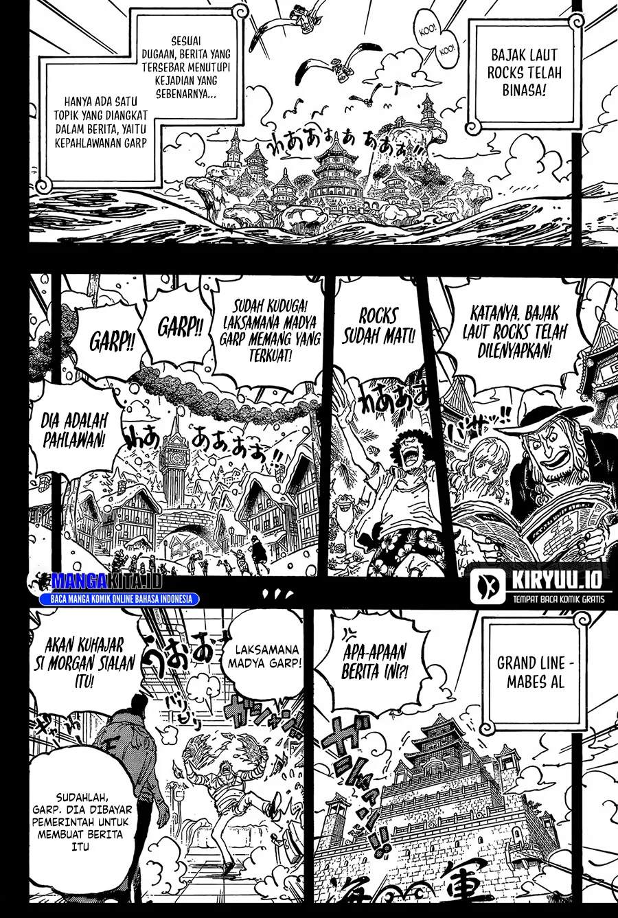 One Piece Chapter 1166 - halaman 8