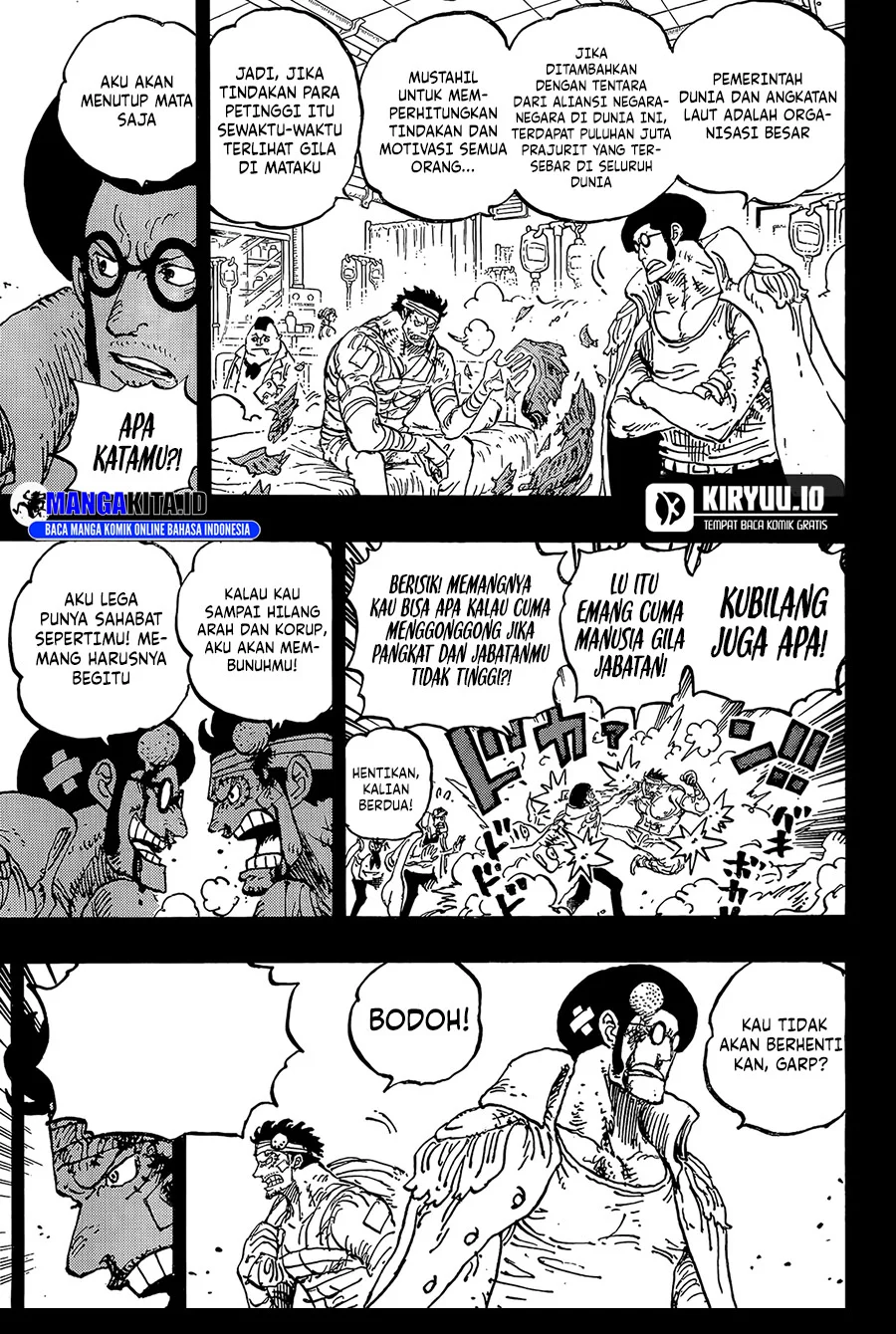 One Piece Chapter 1166 - halaman 9