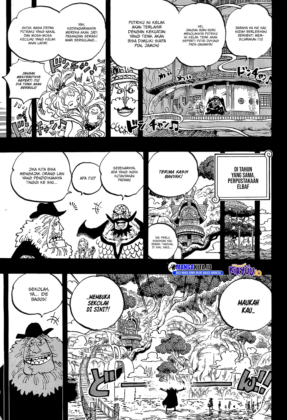 One Piece Chapter 1167 - halaman 10