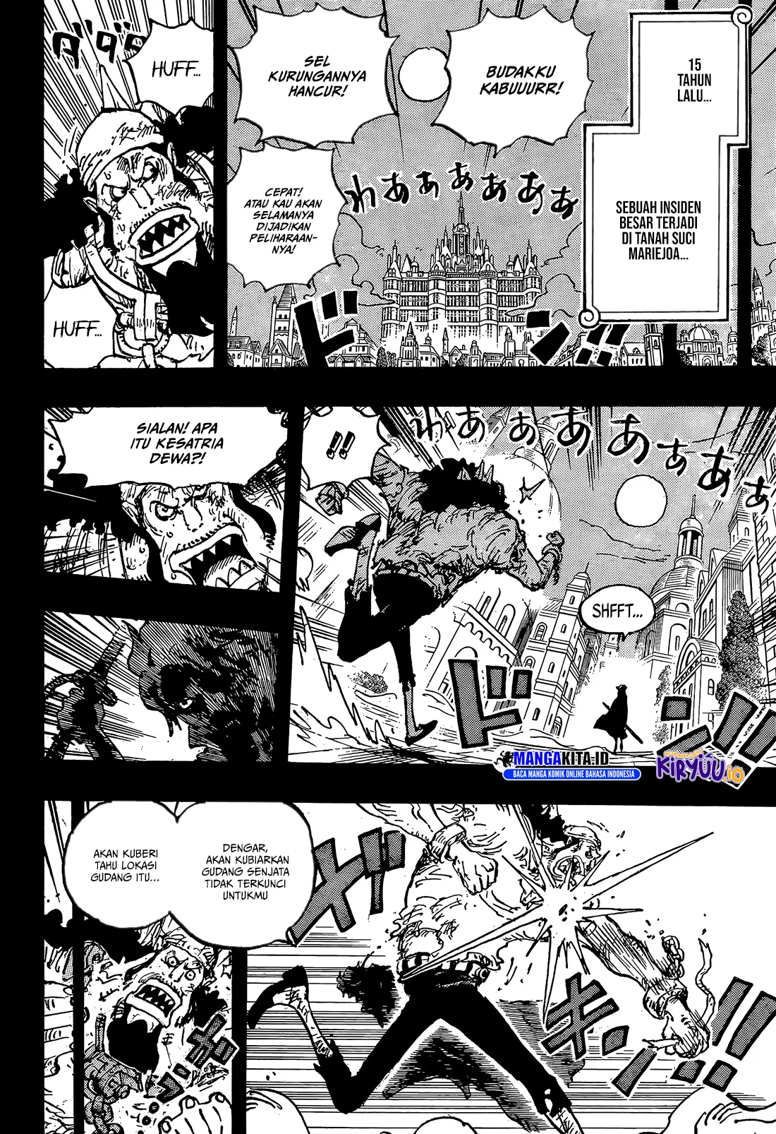 One Piece Chapter 1167 - halaman 11