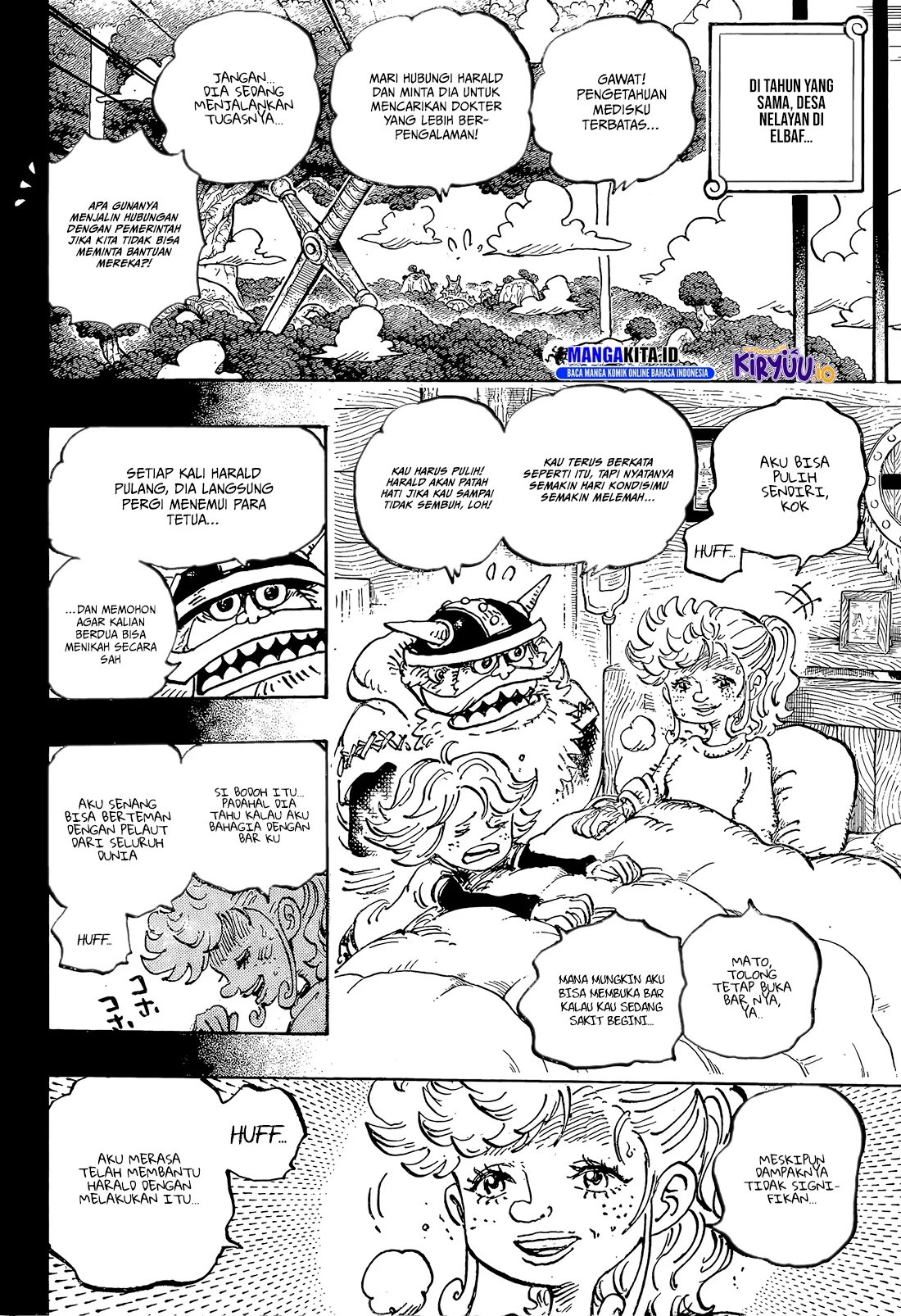 One Piece Chapter 1167 - halaman 15