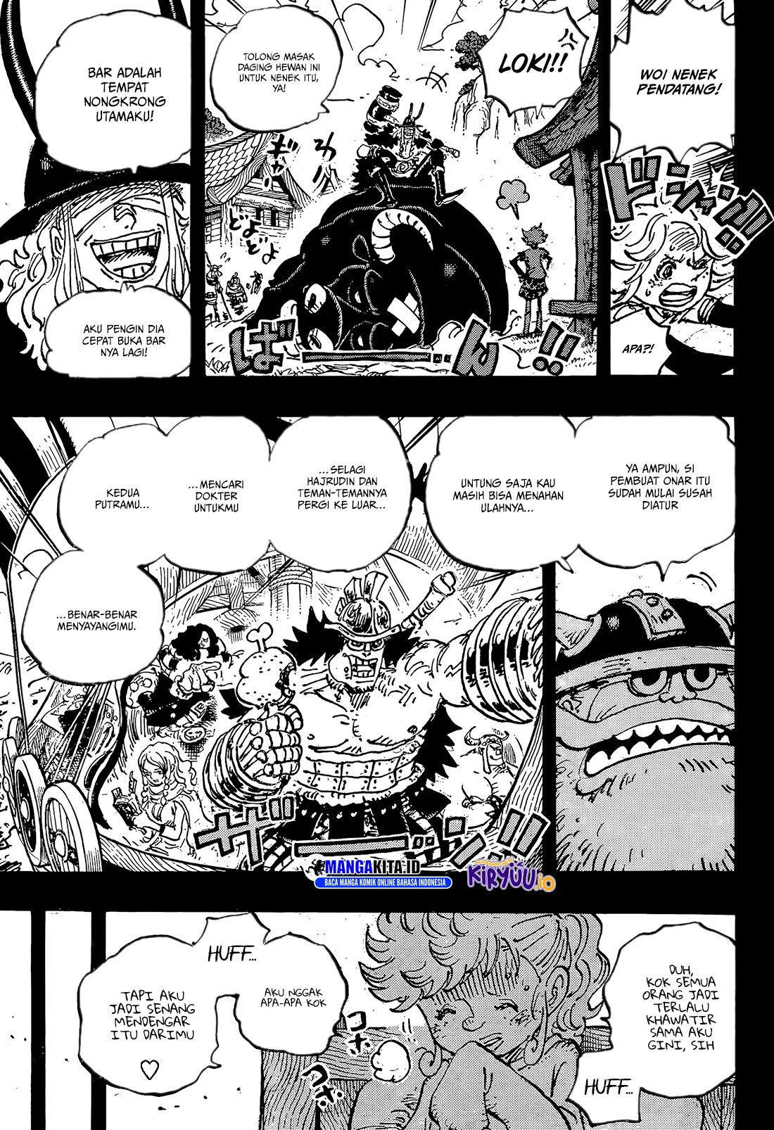 One Piece Chapter 1167 - halaman 16