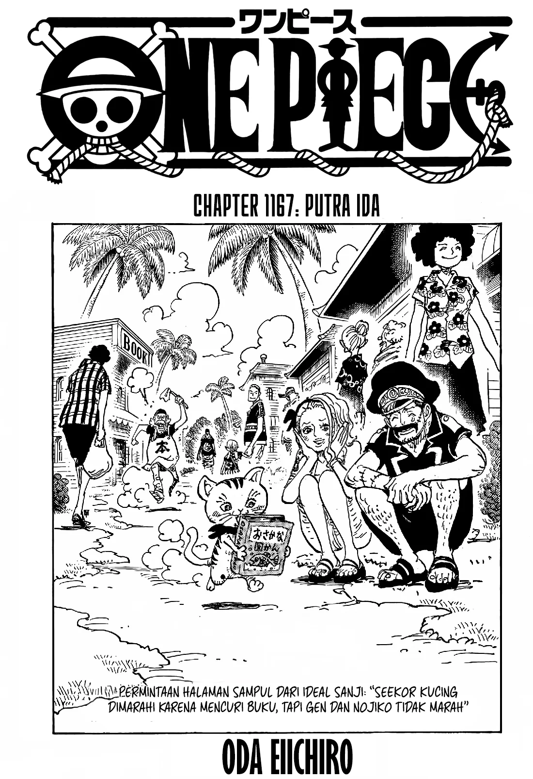 One Piece Chapter 1167 - halaman 2