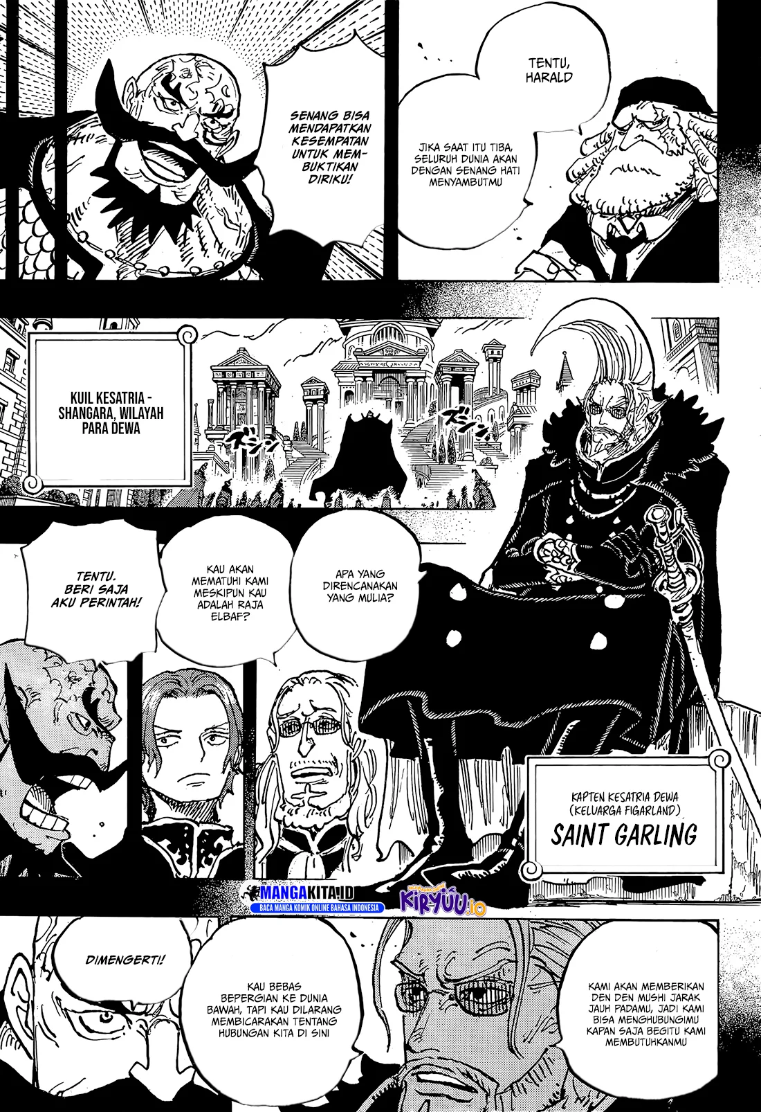 One Piece Chapter 1167 - halaman 8