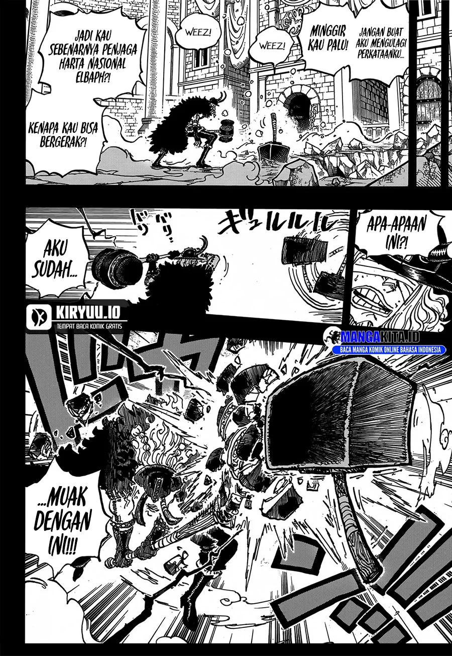 One Piece Chapter 1170 - halaman 10