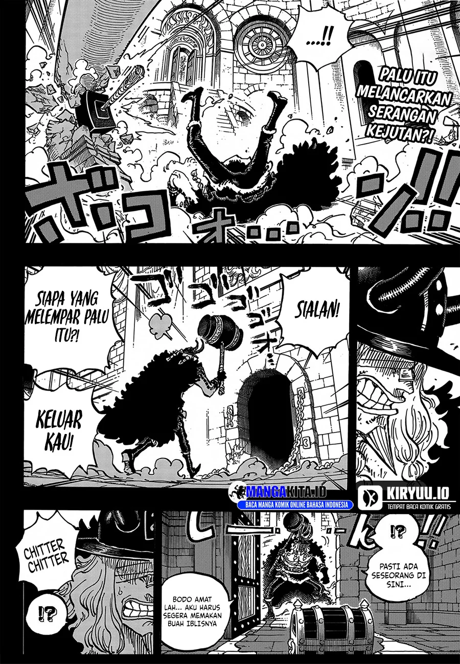 One Piece Chapter 1170 - halaman 4