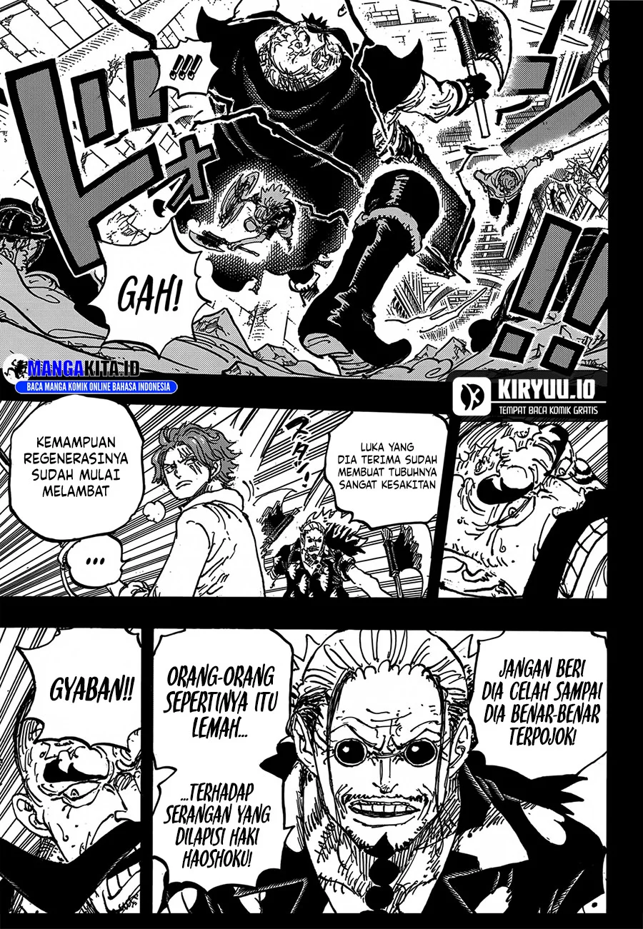 One Piece Chapter 1170 - halaman 7