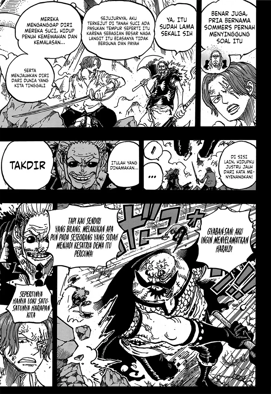 One Piece Chapter 1170 - halaman 9