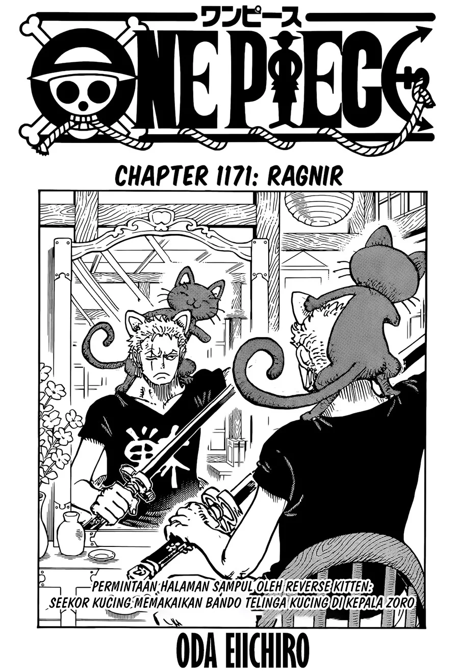 One Piece Chapter 1171 - halaman 2
