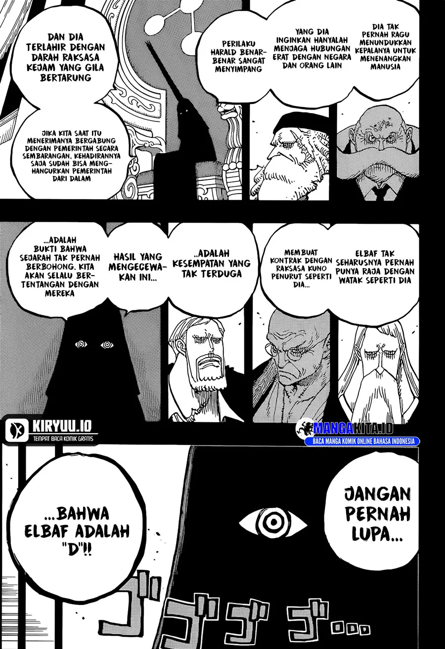 One Piece Chapter 1171 - halaman 7