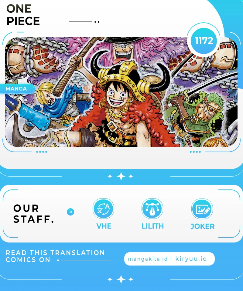 One Piece Chapter 1172 - halaman 1