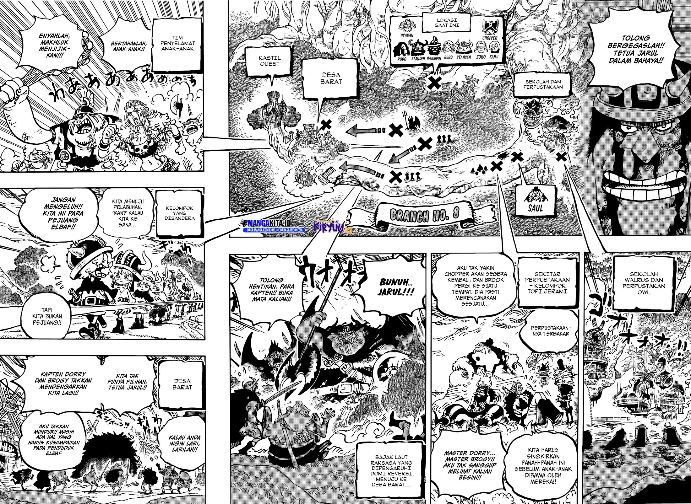 One Piece Chapter 1172 - halaman 10