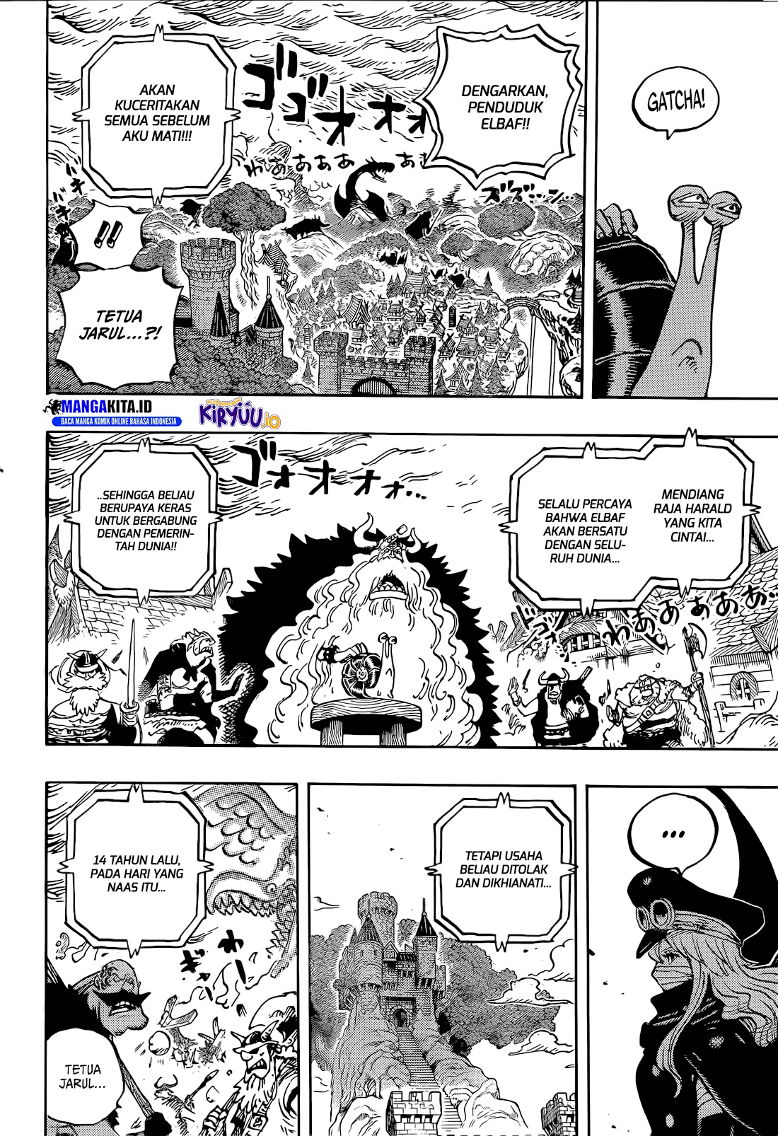 One Piece Chapter 1172 - halaman 11