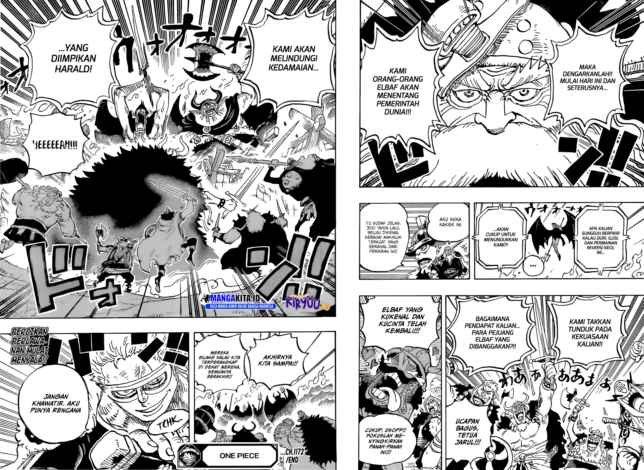 One Piece Chapter 1172 - halaman 14