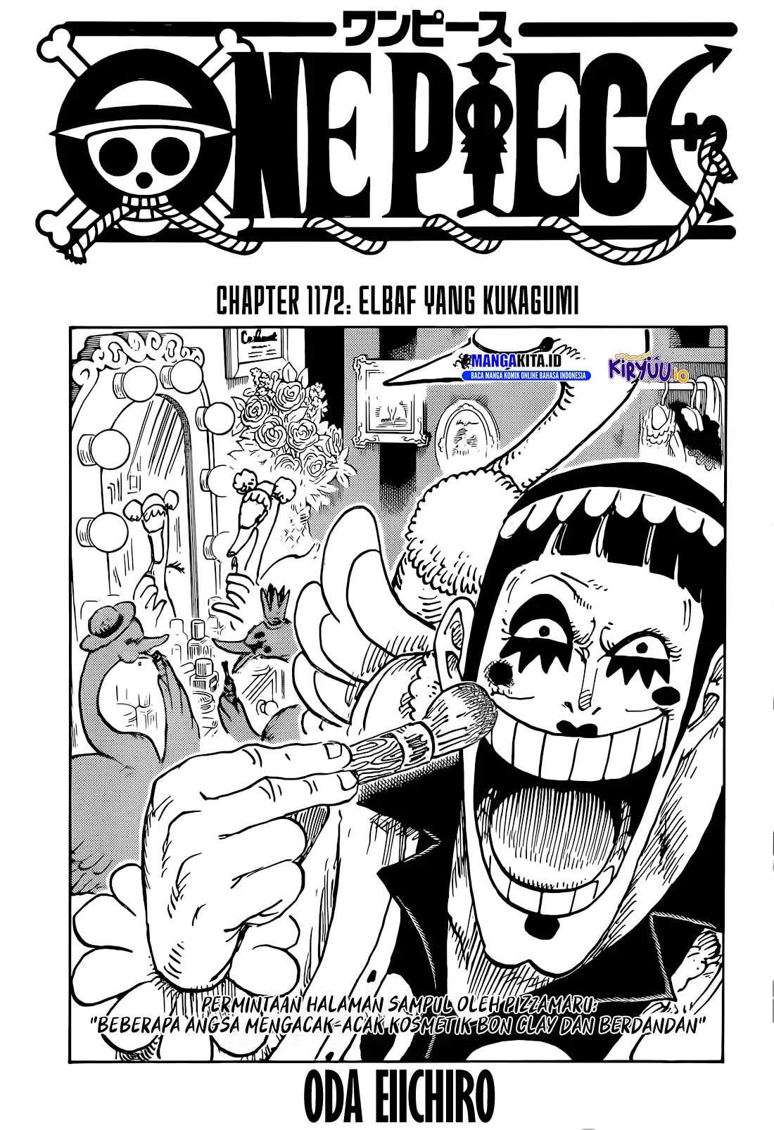 One Piece Chapter 1172 - halaman 2